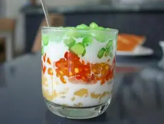 Hình ảnh Chè bánh lọt đậu xanh