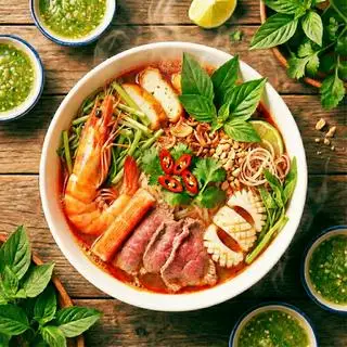 Bún Thái Thập Cẩm size Lớn - 98.000 ₫ tại Phong Lẩu - Bún Lẩu Thái - Lương Ngọc Quyến