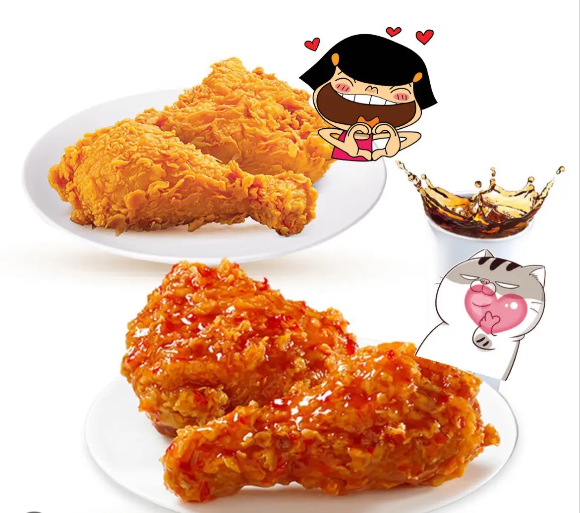đùi gà +khoai tây sốt cay hàn quốc  - 45.000 ₫ tại Gà Rán Chip Top - Vườn Lài