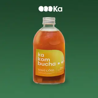 Hình ảnh Chai Kombucha Xoài Cốm 350ml