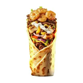 Hình ảnh Tacos Đặc biệt Bò mix Tôm xốt bơ tỏi