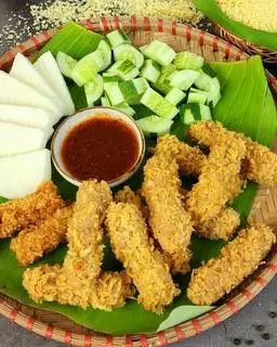 Hình ảnh 12 nem chua rán trần công châu 