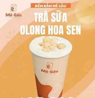 Hình ảnh Trà sữa oolong hoa sen