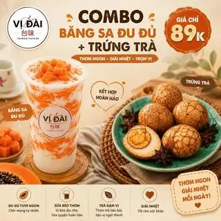 Hình ảnh Combo băng sa đu đủ - trứng trà - 2 quả