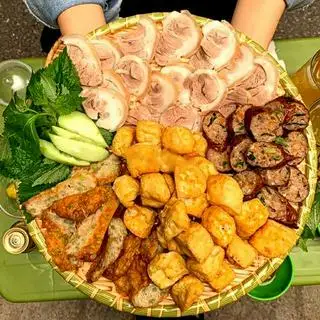Hình ảnh Bún đậu mắm tôm đầy đủ