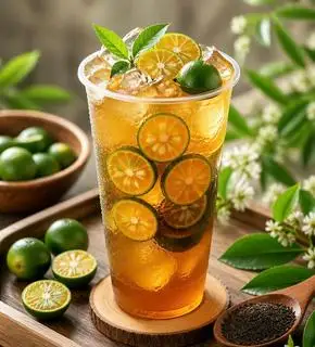 Trà tắc thơm ngon  - 25.000 ₫ tại Gỏi Cuốn Quằn Quằn - Nguyễn Phúc Nguyên