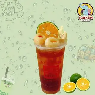 Trà Vải Cam Sả - 37.000 ₫ tại Songkran - Trà Sữa Thái Lan - Trần Quốc Toản
