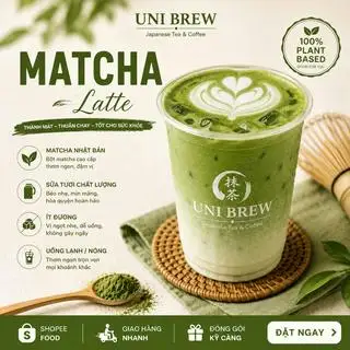 Hình ảnh Matcha latte cream