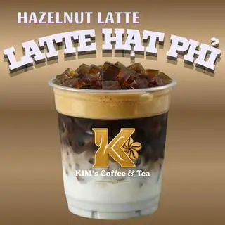 Hình ảnh Latte hạt phỉ