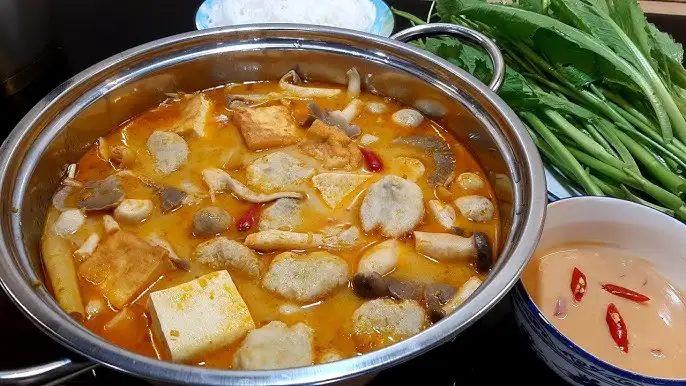 Bún Chao thơm béo bùi - 75.000 ₫ tại Tiệm Chay Thong Thả - Hòa Hảo
