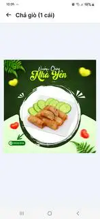 Chả giò (1 cái) - 10.000 ₫ tại Quán Chay Nhà Yên - Chu Văn An