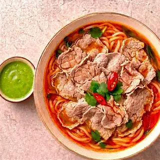 Hình ảnh Bún Thái Bò Tái