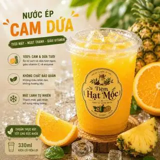 Hình ảnh Nước ép cam dứa