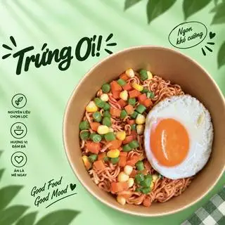 Hình ảnh Mì trộn / Indomie - Trứng ốp la