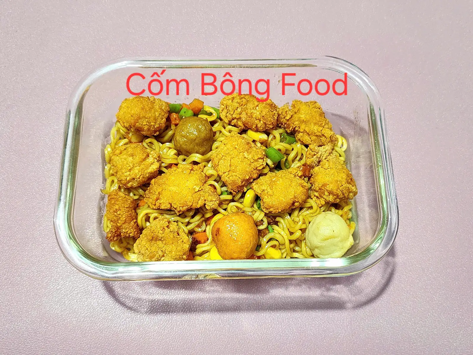 Hình ảnh Mì Trộn INDOMIE Gà Popcorn