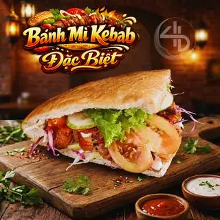 Bánh Kebab Đặc Biệt - 59.000 ₫ tại 4B Food - Kebab & Tacos - Bùi Thị Xuân