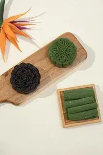 Hình ảnh Bánh Dẻo Matcha Đậu Xanh Trứng Muối 