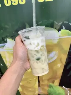 Hình ảnh quất lắc sữa đá
