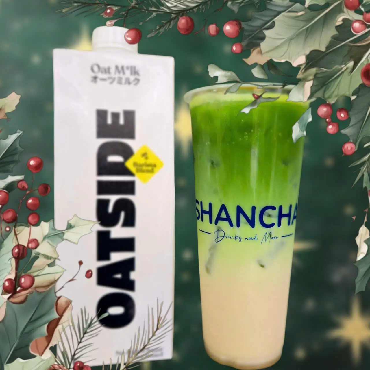 OATSIDE MATCHA - 41.000 ₫ tại Trà Sữa Oshancha - Nguyễn Thượng Hiền