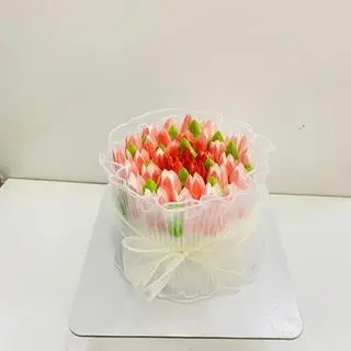 Hình ảnh BÁNH KEM 8/3 HOA TUYLIP