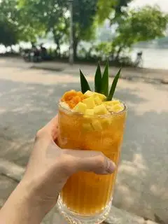 Hình ảnh Trà nhài xoài tươi (Ly Lớn)