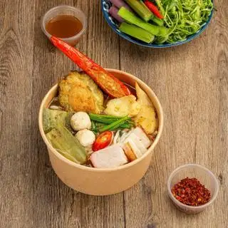 Bún mắm nguyên bản tô thường( không tôm) - 78.000 ₫ tại Quán Mắm Bông Lau - Bún Mắm & Lẩu Mắm - Thích Quảng Đức