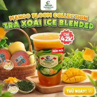 Trà Xoài Ice Blended Size M - 42.000 ₫ tại DannyGreen - Trà Sữa, Trà Trái Cây & Nước Ép Organic - Lý Tự Trọng