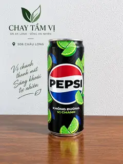 Hình ảnh Pepsi không được vị chanh