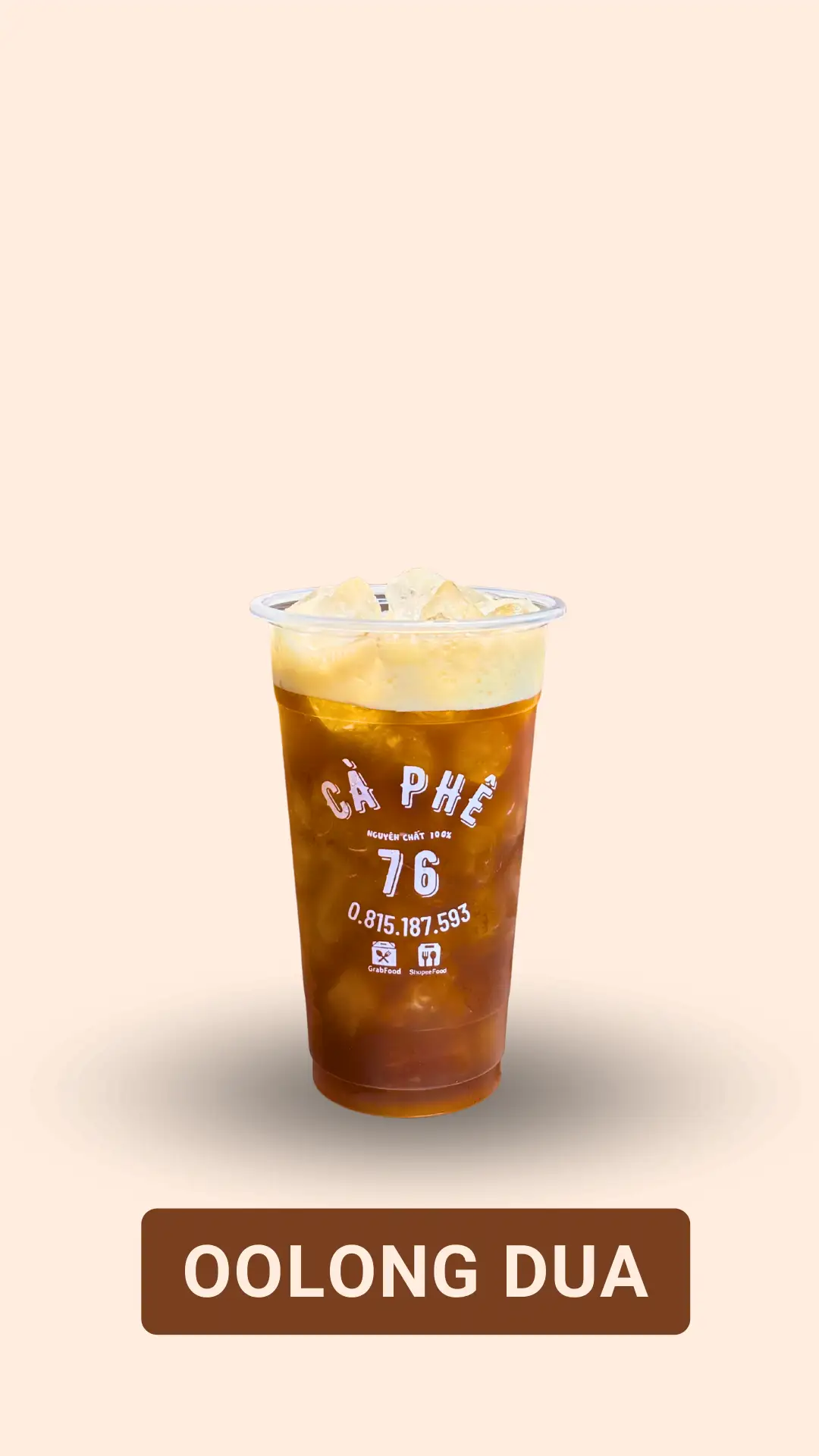Hình ảnh Trà Oolong Dứa