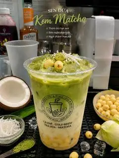 Hình ảnh Sen dừa kem matcha