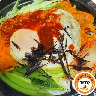 Cơm trộn Kim Chi Bò - 55.000 ₫ tại Tito - Mì Cay 7 Cấp Độ - Nguyễn Duy