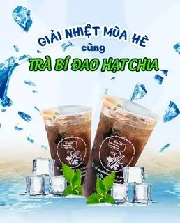 Hình ảnh Trà bí đao hạt chia 