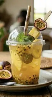 Hình ảnh trà dứa chanh leo