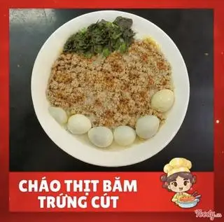 Hình ảnh Cháo thịt băm trứng cút luộc