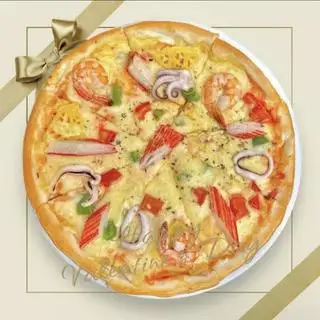 Pizza Chicago nhân hải sản size 16cm - 180.000 ₫ tại Manhbeo - Lạp Xưởng Nướng Đá, Cá Viên Chiên & Đồ Ăn Vặt - Cao Đạt
