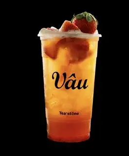 Trà dâu tây - 28.000 ₫ tại Vâu Coffee - Trà Sữa, Trà Trái Cây Tinh Hoa Trà Bảo Lộc - Khu Dân Cư Trung Sơn