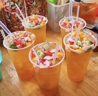 Hồng trà full topping-Size 700ml - 25.000 ₫ tại Trà Sữa Cherry - Điện Biên Phủ