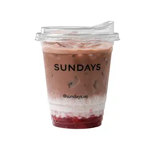 Strawberry Ice Choco - 88.000 ₫ tại SUNDAYS - Smoothie, Juice & Cold Brew - Ngô Quang Huy
