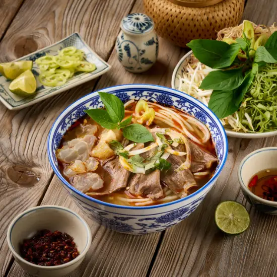 BÚN BÒ HUẾ (NẠM + GÂN) - 66.000 ₫ tại Bún Bò 1991 - Cống Quỳnh