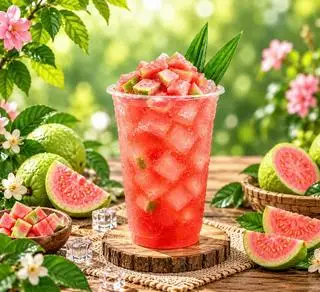 Hình ảnh Trà Ổi Hồng ( Signature)