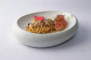 Hình ảnh Mì Ý cua ghẹ sốt kem
