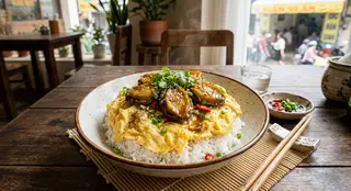Hình ảnh Cơm Bào Ngư Phủ trứng