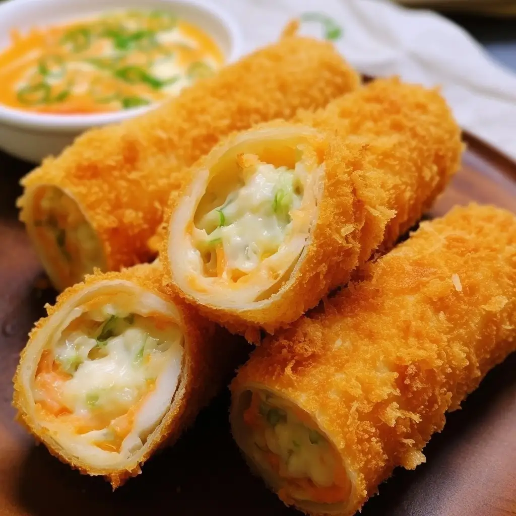 Chả Giò Nhân Hải Sản Sốt Mayone 1 Cái - 17.000 ₫ tại Mì Trộn Indomie Chang Chang - Vạn Kiếp