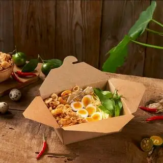 Bánh tráng trộn Tóp mỡ lòng đào (phần 1-2 người) - 49.000 ₫ tại Chóp Chép - Bánh Tráng Trộn Tóp Mỡ Lòng Đào - Lê Lai