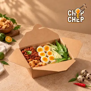Hình ảnh Bánh tráng trộn THỊT XÀO MẮM RUỐC (phần 1-2 người)