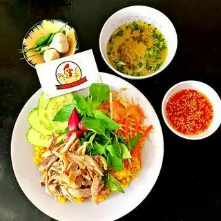 Hình ảnh Cơm gà xé