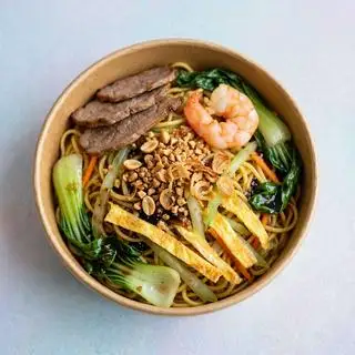 Hình ảnh Mì trộn tôm thịt