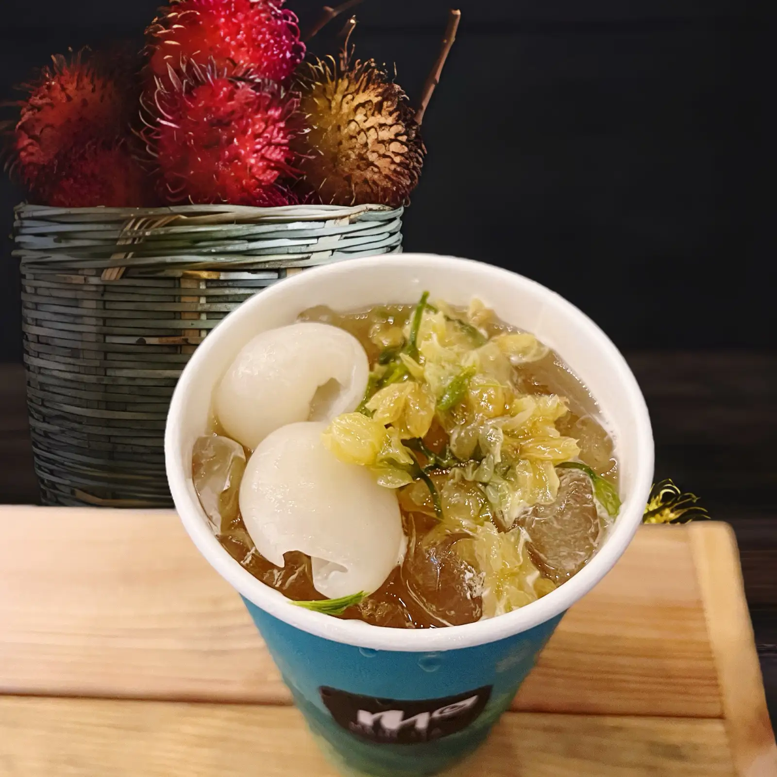 Trà Hoa Nhài Trái Chôm Chôm - 39.000 ₫ tại Main Tea - Tiệm Trà Trái Cây Tươi