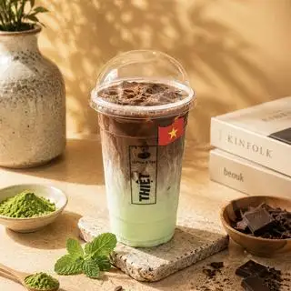 Cacao sữa bạc hà - 45.000 ₫ tại Thiệt Coffee & Tea - Matcha Latte - Bùi Đình Tuý