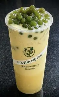 Hình ảnh Trà sữa Olong trân châu lá dứa
